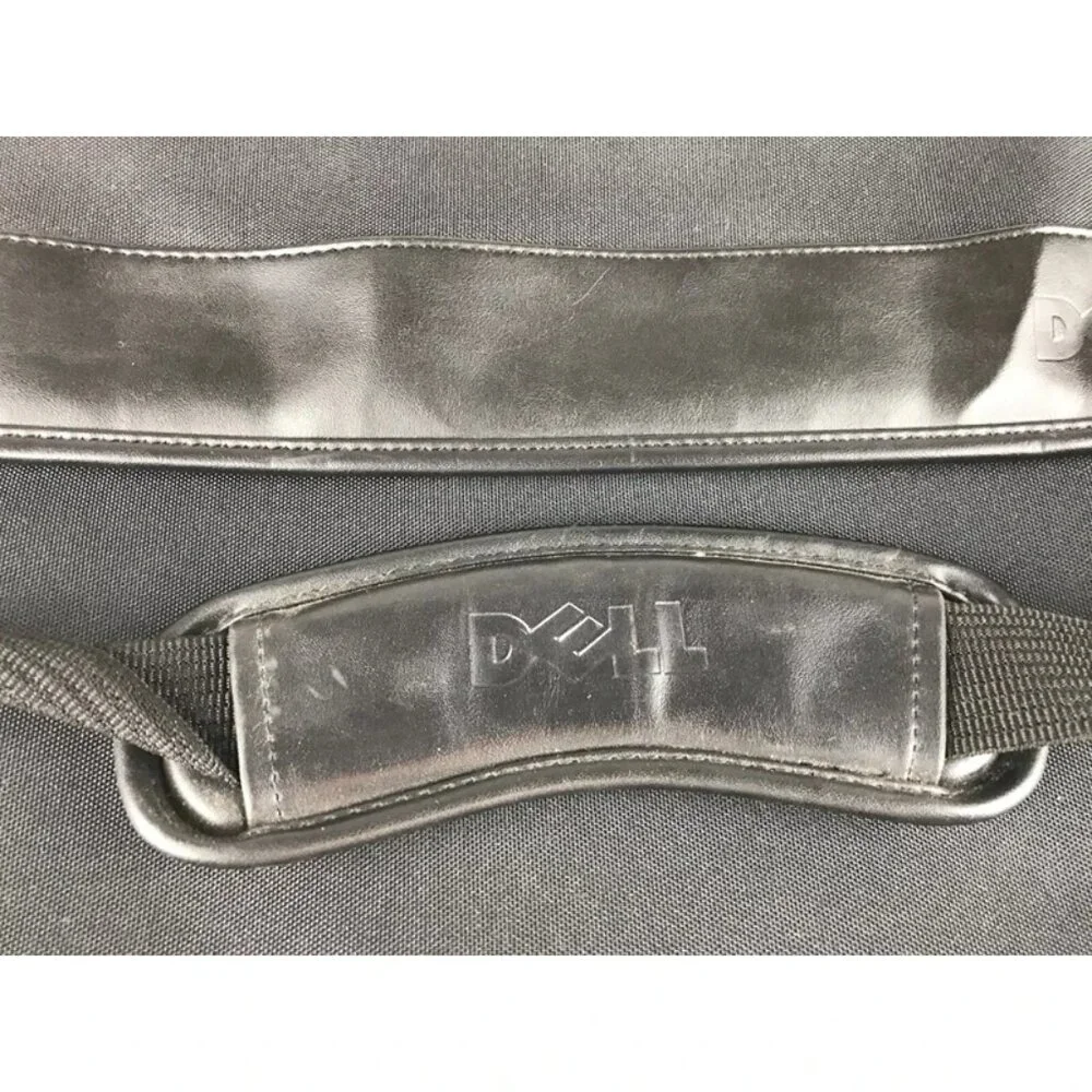 Dell Unisex Black Padded Water Resistant Laptop‎ Carrying Briefcase